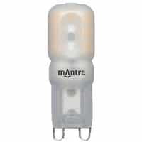 Mantra Bombillas G9 LED G9 2.5W 5000K 230lm blanco R09185