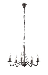 Trio Country Lámpara de techo de metal óxido R1198-24