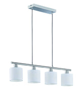 Trio Tommy Lámpara colgante de metal níquel mate R30334001