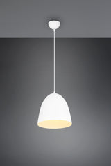 Trio Tilda Lámpara de techo colgante metal estera blanca R30661031