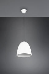 Trio Tilda Lámpara de techo colgante metal estera blanca R30661031