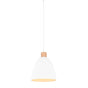 Trio Jagger Lámpara colgante de metal blanco mate R30681031