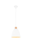 Trio Jagger Lámpara colgante de metal blanco mate R30681031