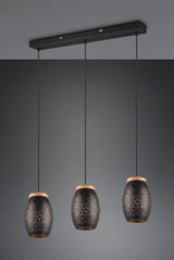 Trio Bidar Lámpara de techo colgante metal dorado R31573080
