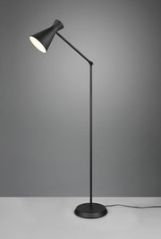 Lámpara de pie Trio Enzo negro mate 150cm R40781032