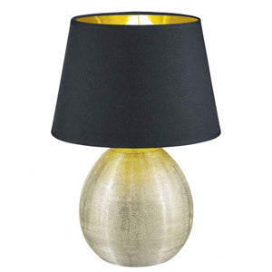 Lámparas de mesa negras