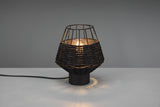 Trio Borka Sobremesa malla de rattan negro R51261002