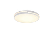 Trio Tacoma Plafón LED de metal blanco mate R62241131