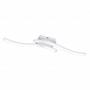 Plafón de techo Trio Route LED 2 luces blanco mate 4000K 56cm R62472131
