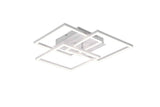 Trio Mobile Plafón LED de metal estera blanca R62883131