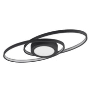 Plafón de techo Trio Galaxy LED antracita 3000K regulable 57cm R62991142