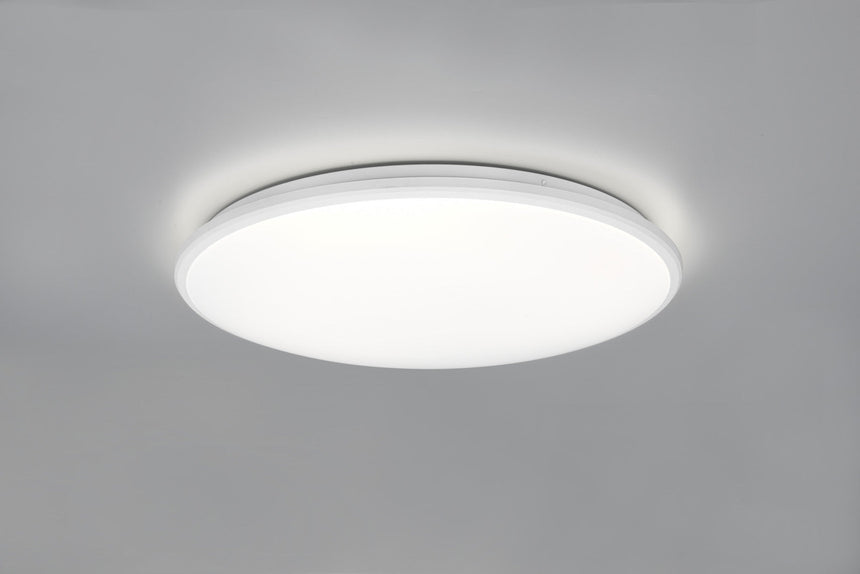 Trio Limbus Plafón LED plástico estera blanca R67021931