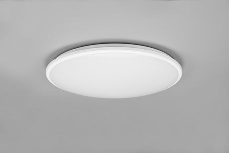 Trio Limbus Plafón LED plástico estera blanca R67021931