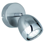 Trio Nantes Foco LED de metal níquel mate R82101107