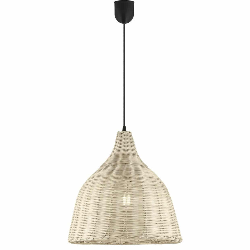 AJP SACOMA 10905 COLGANTE SACOMA MIMBRE 1 X 60W E-27